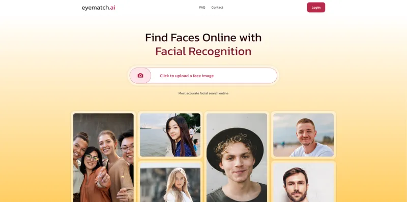 Screenshot of Eyematch.ai