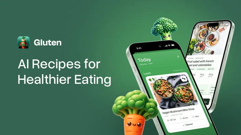 Screenshot of Gluten AI