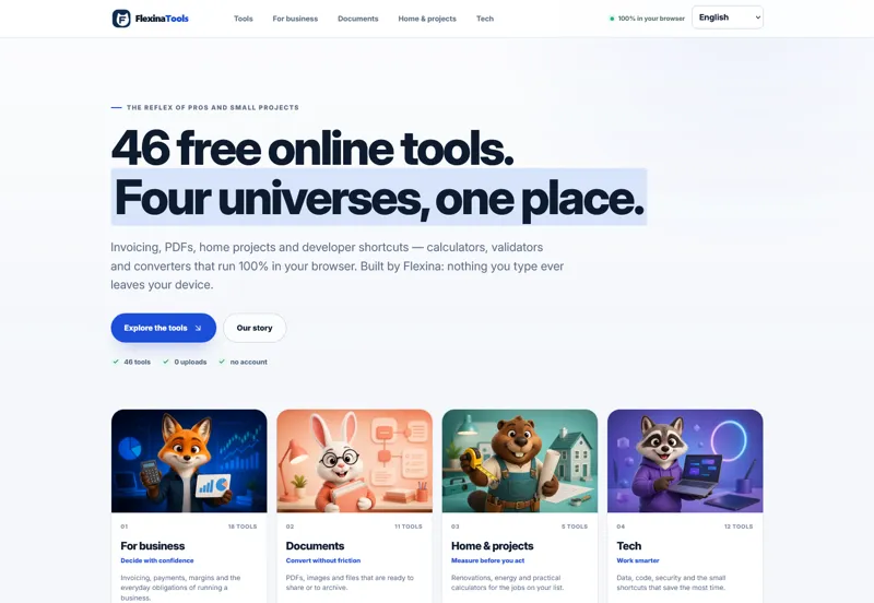 Screenshot of FlexinaTools