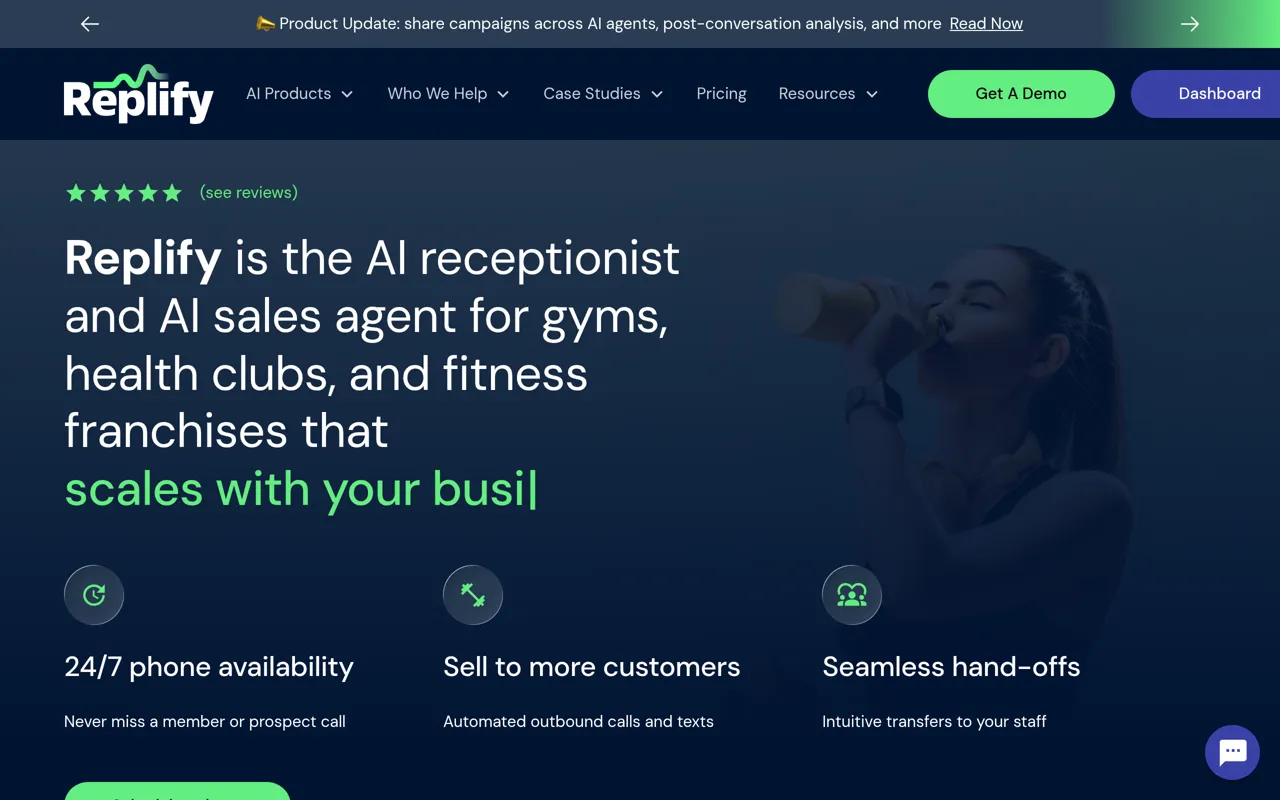 Screenshot of Replify