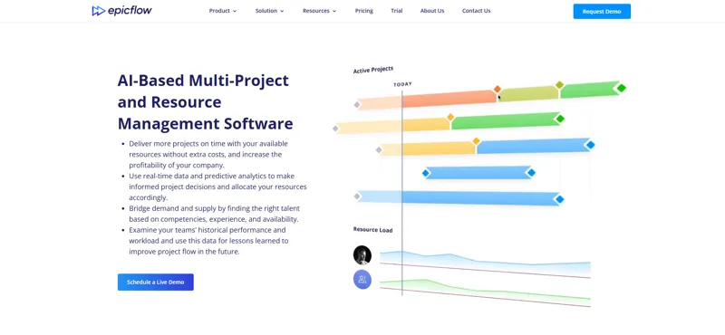 Screenshot of Epicflow