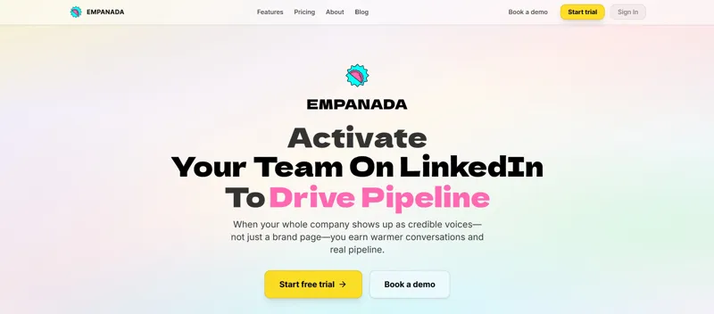Screenshot of Empanada
