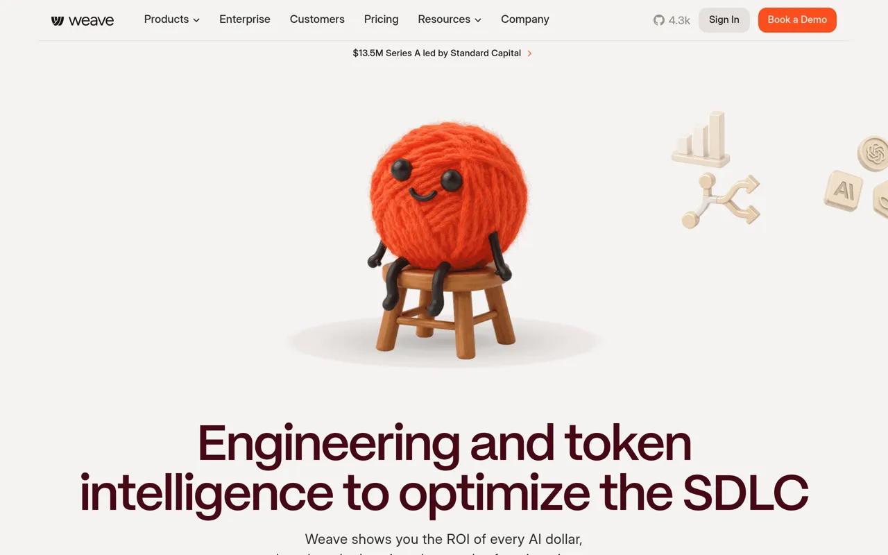Screenshot of Weave