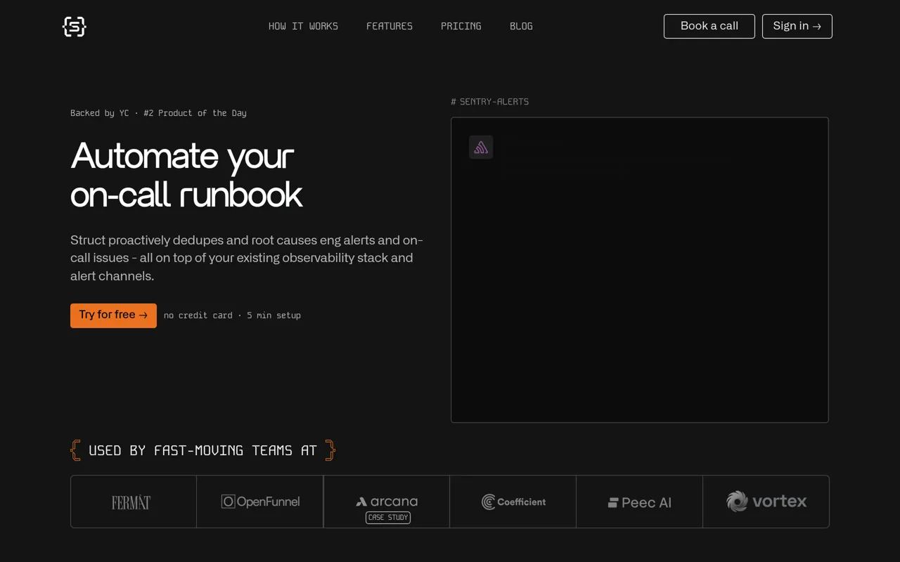 Screenshot of Struct
