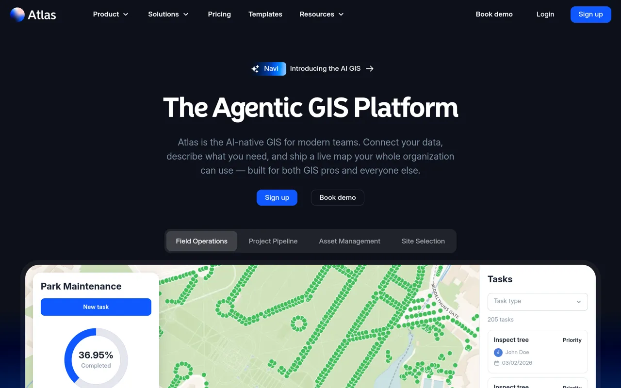 Screenshot of Atlas