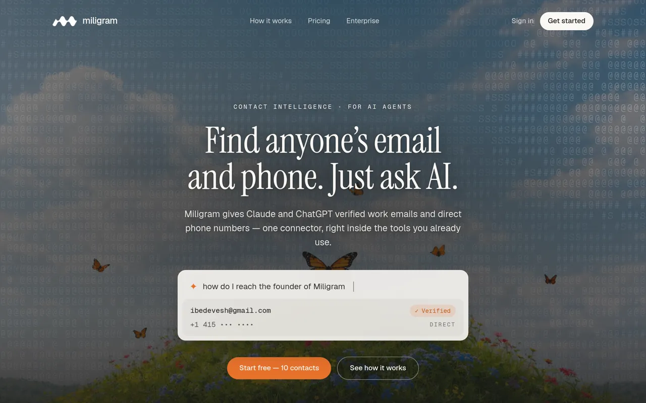 Screenshot of Miligram