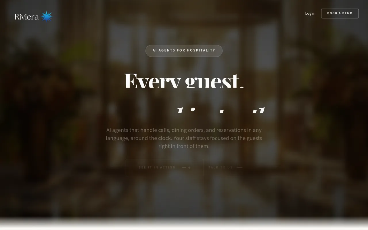 Screenshot of Riviera