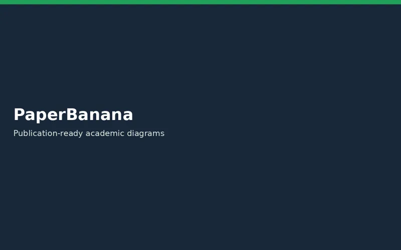 Screenshot of PaperBanana