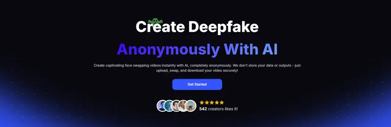 Screenshot of Face Swap AI