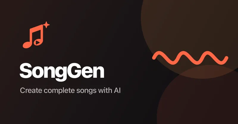 Screenshot of SongGen