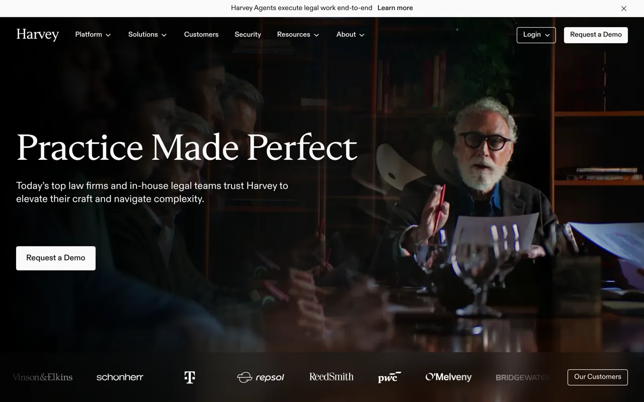Screenshot of Harvey