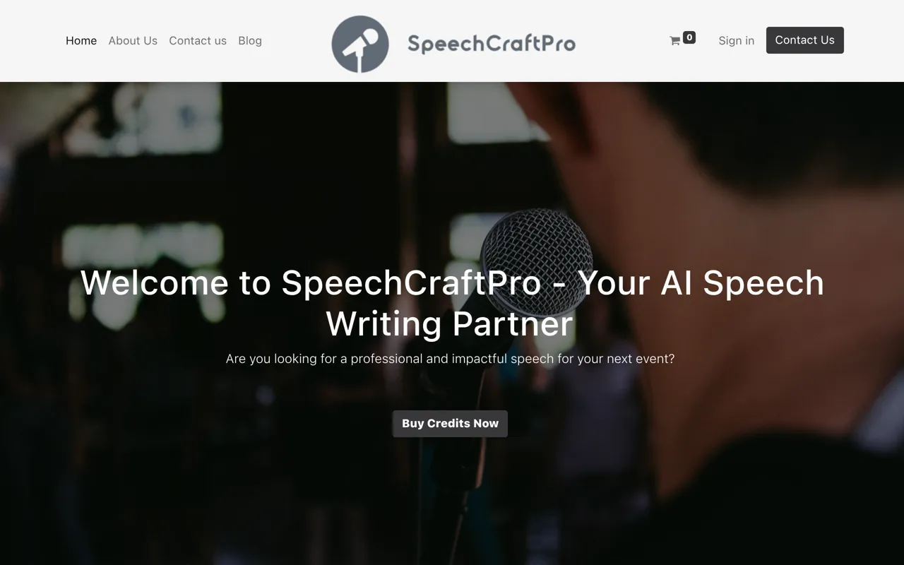 Screenshot of SpeechCraftPro