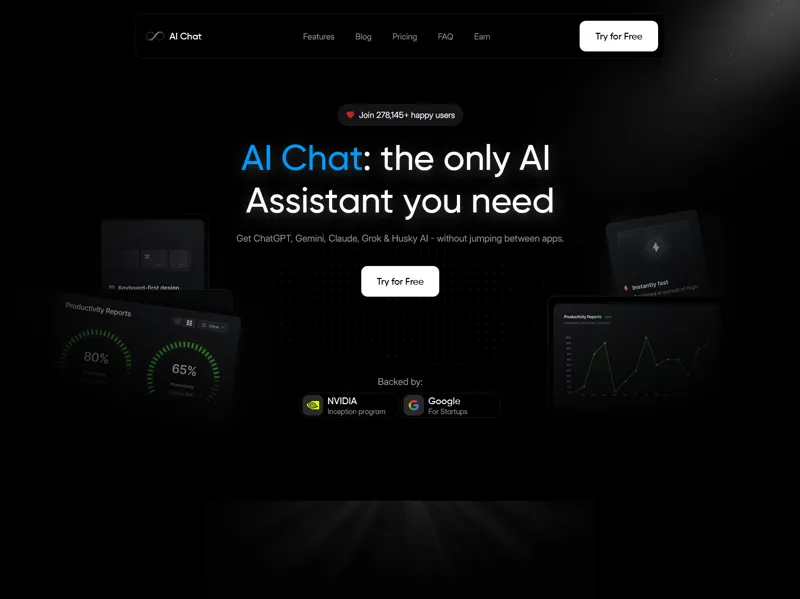 Screenshot of AI Chat