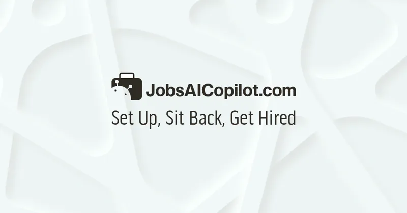 Screenshot of JobsAICopilot