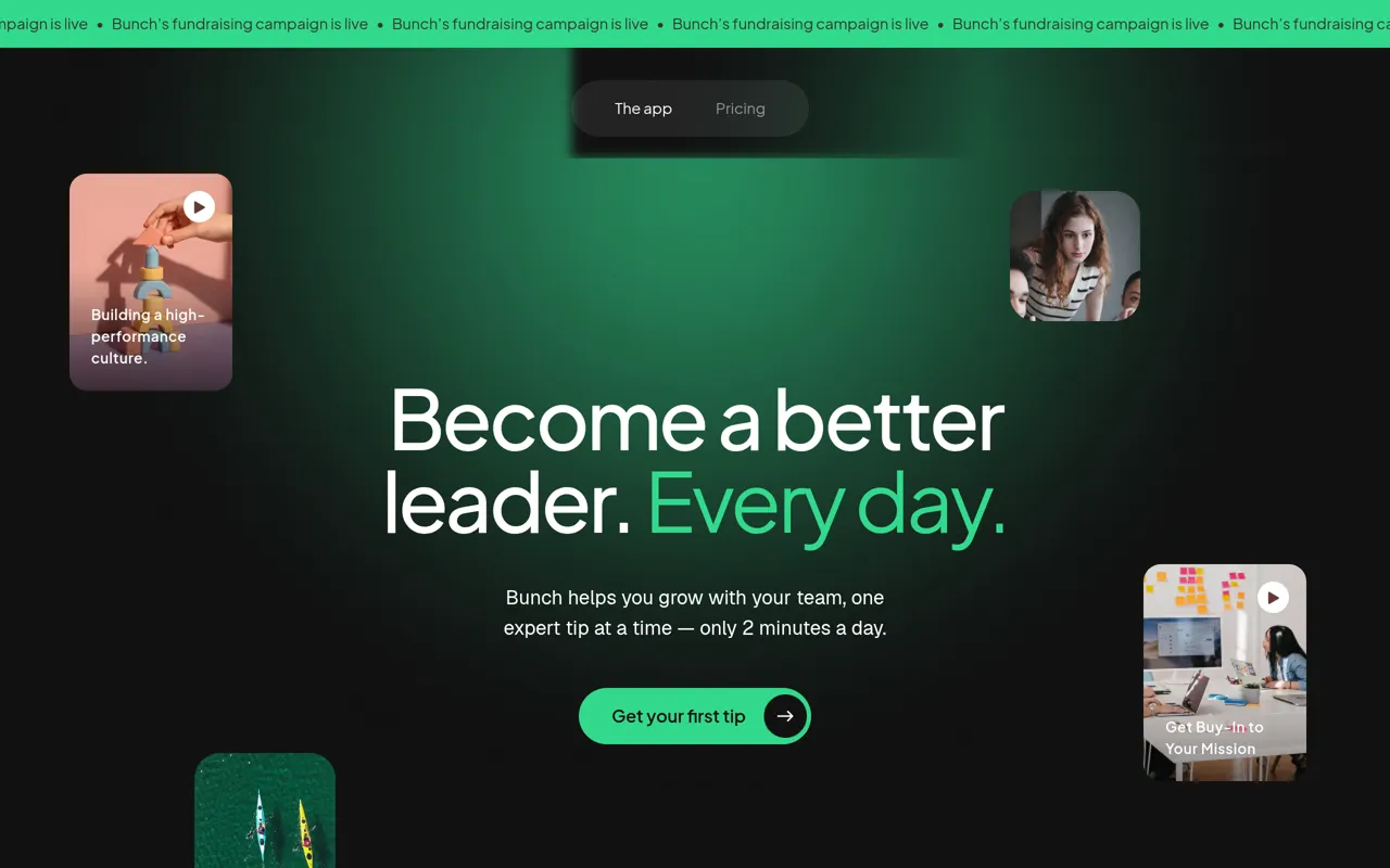 Screenshot of Bunch