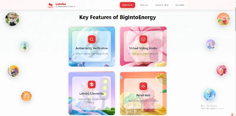 Screenshot of BigIntoEnergy