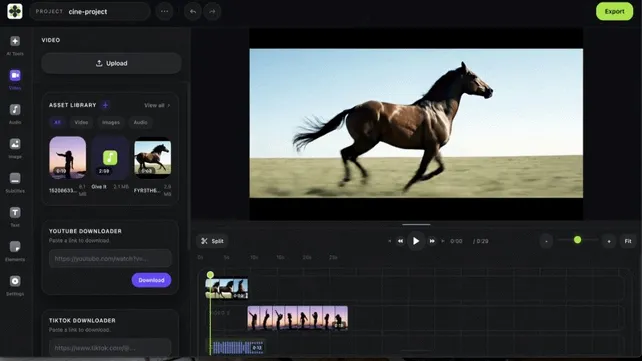 Screenshot of Satura AI