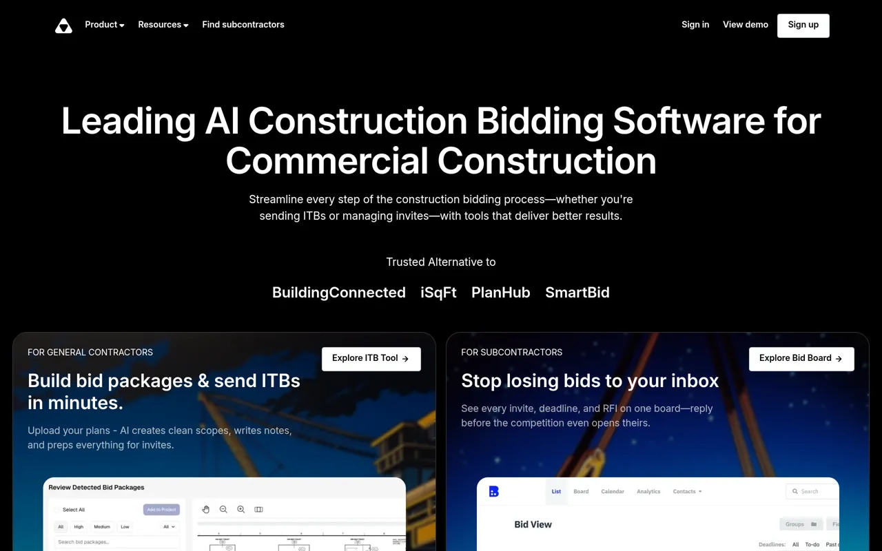 Screenshot of Downtobid