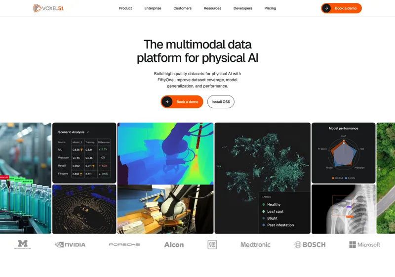 Screenshot of FiftyOne