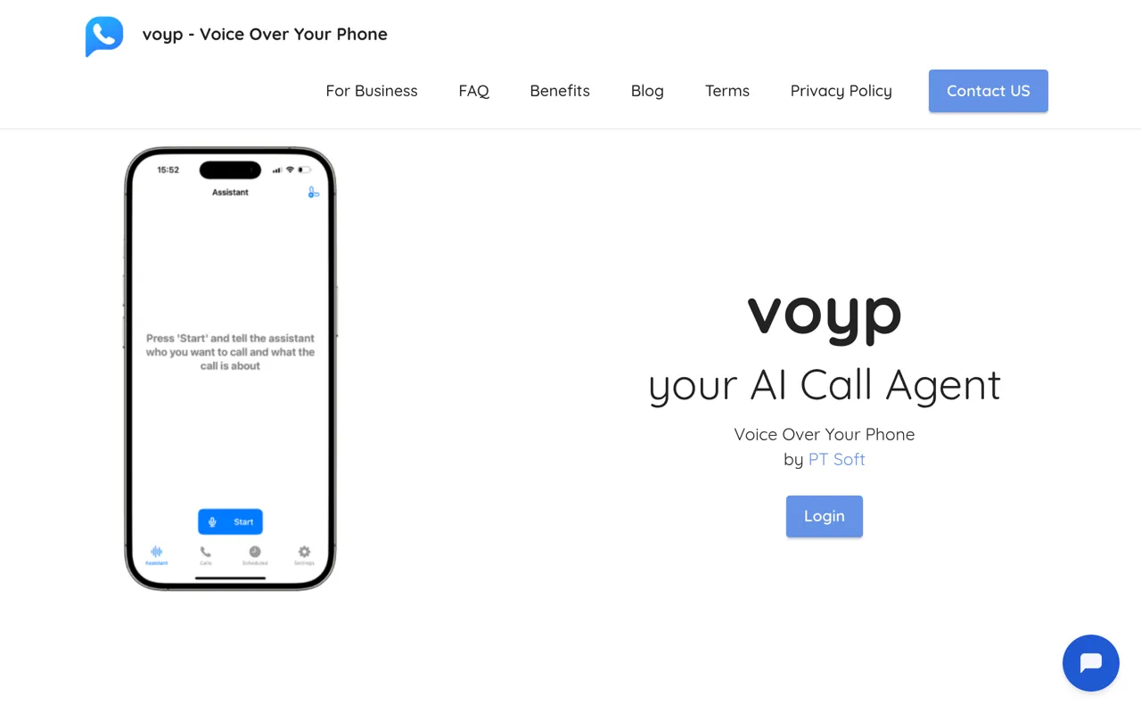 Screenshot of Voyp - Voice Over Your Phone