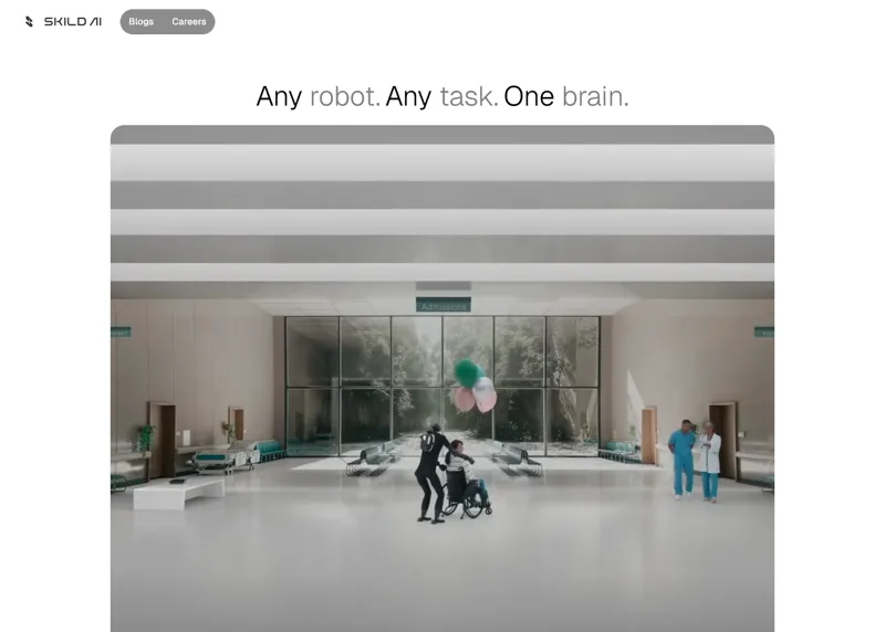 Screenshot of Skild AI