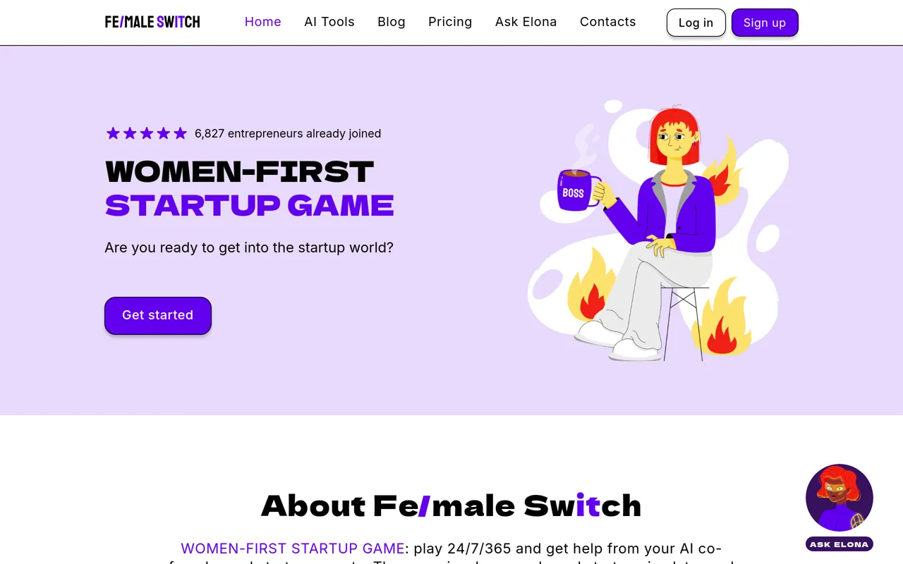 Screenshot of FemaleSwitch