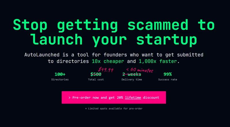 Screenshot of AutoLaunched