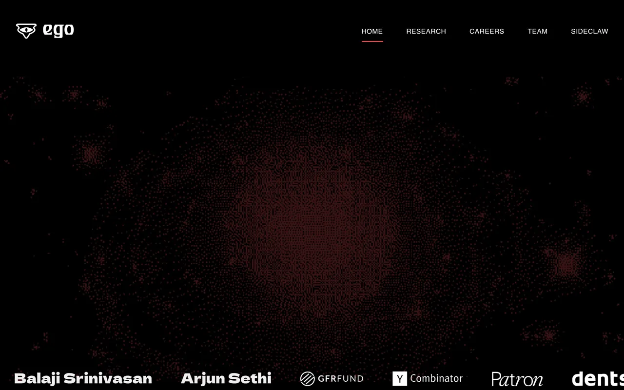 Screenshot of ego AI