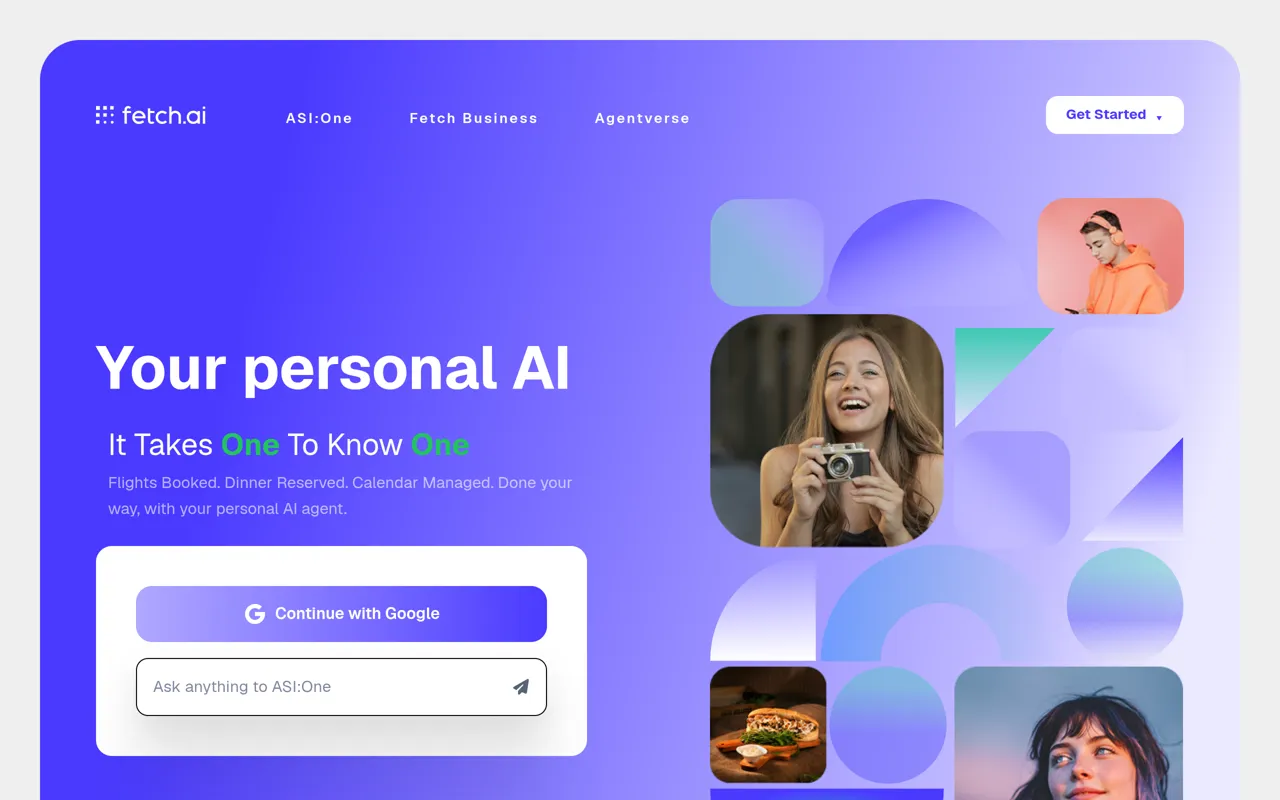 Screenshot of Fetch.ai