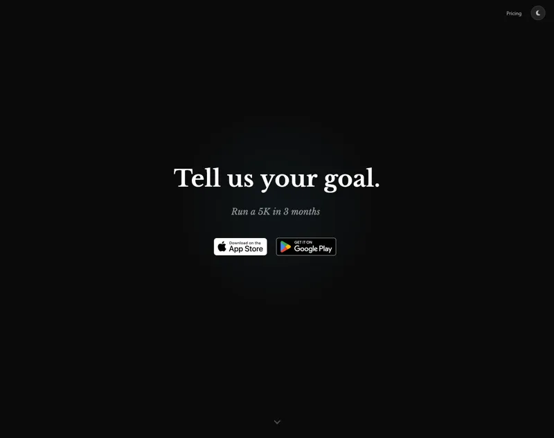 Screenshot of Goals