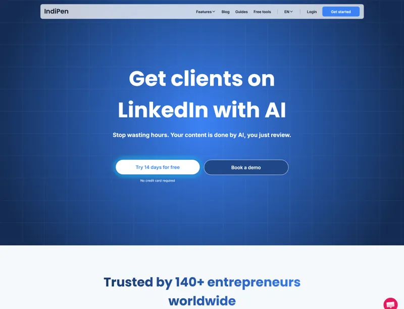 Screenshot of IndiPen