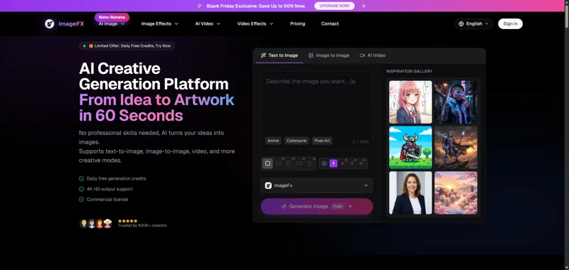 Screenshot of ImageFX