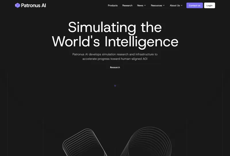 Screenshot of Patronus AI