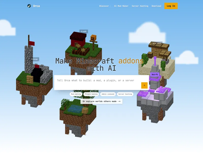 Screenshot of Orca