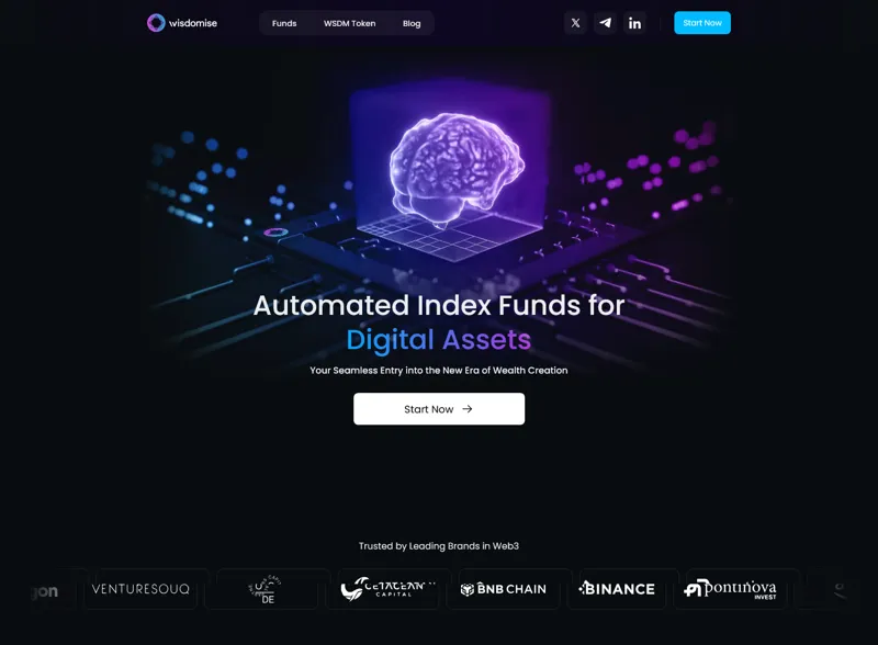 Screenshot of Wisdomise