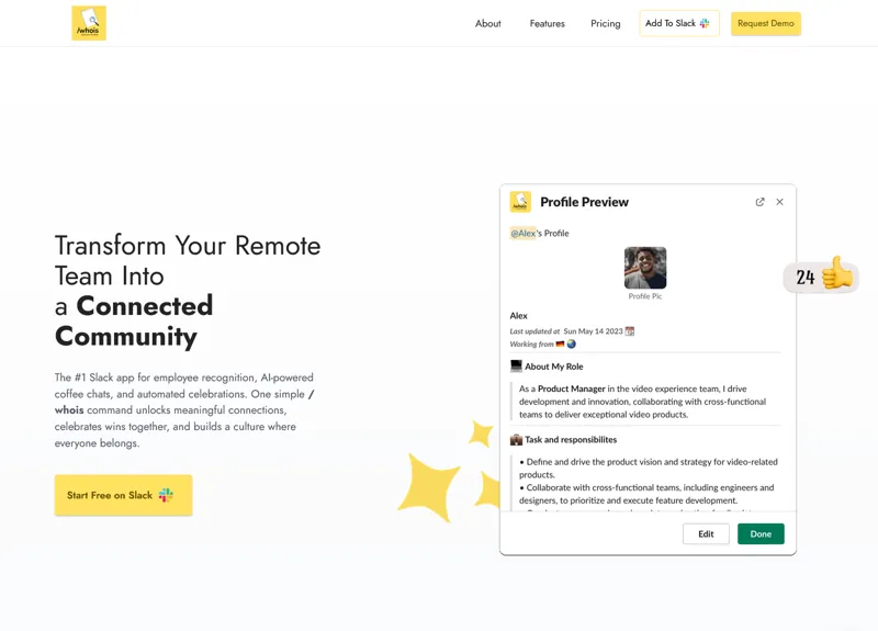 Screenshot of OrgEngage