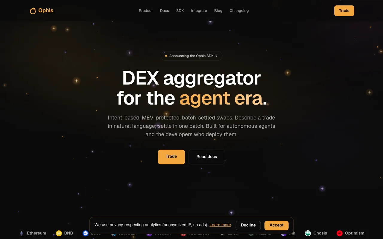 Screenshot of Ophis