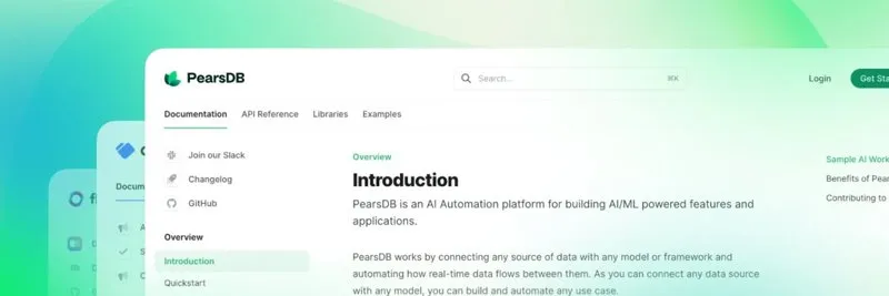 Screenshot of Mintlify