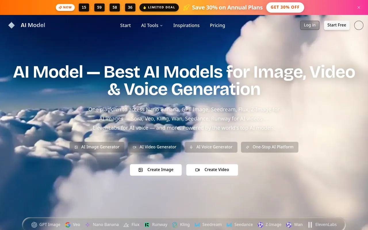 Screenshot of AI Model