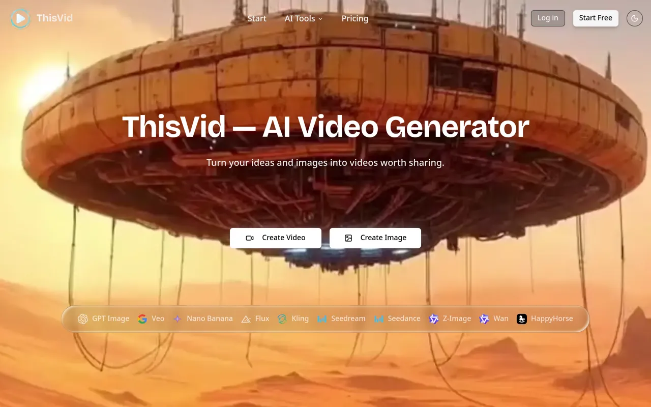 Screenshot of ThisVid
