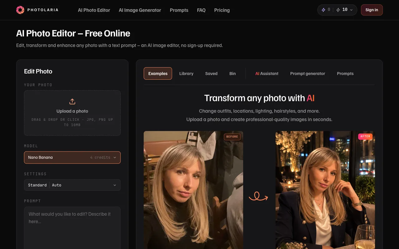 Screenshot of Photolaria