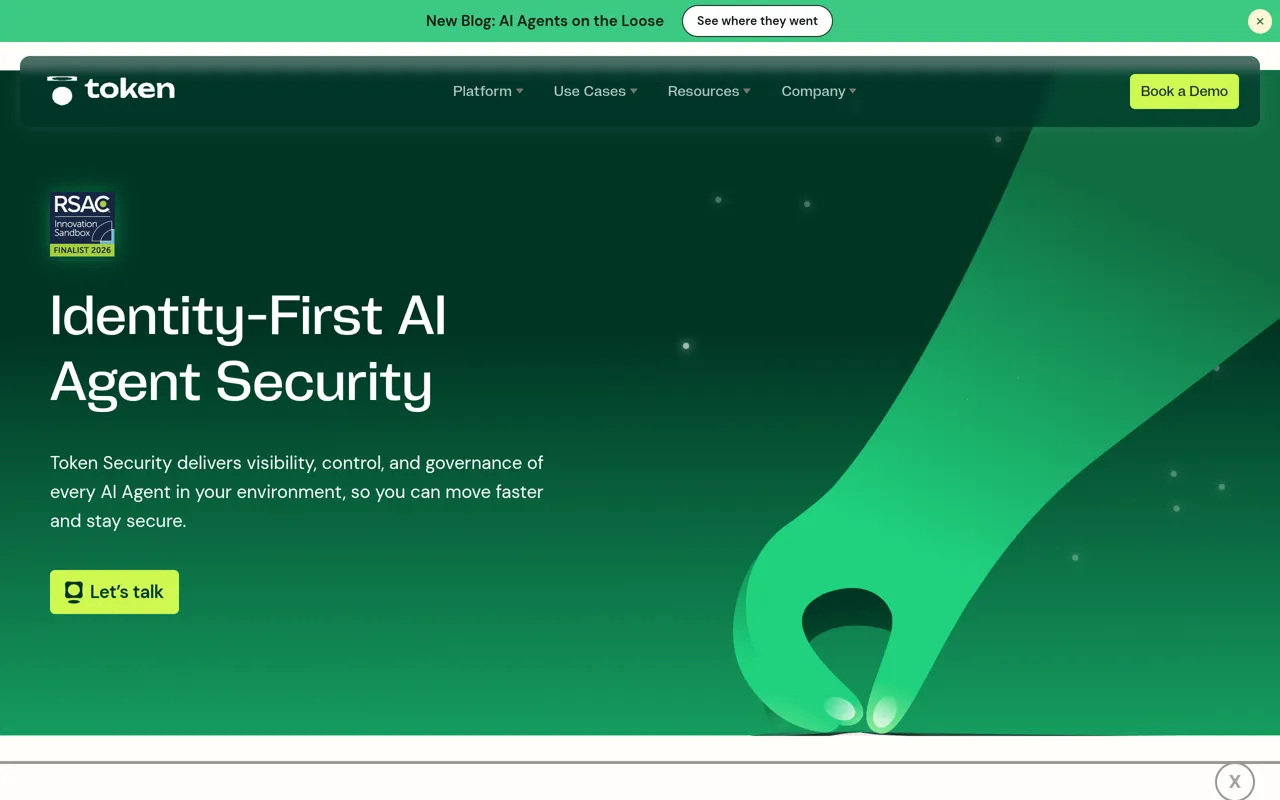 Screenshot of Token Security