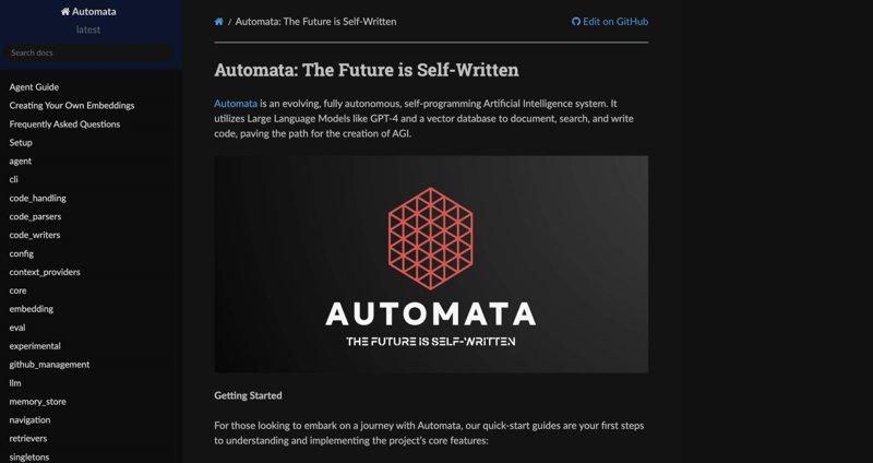 Screenshot of Automata