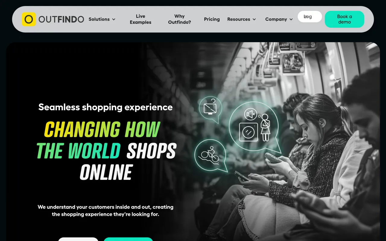 Screenshot of Outfindo
