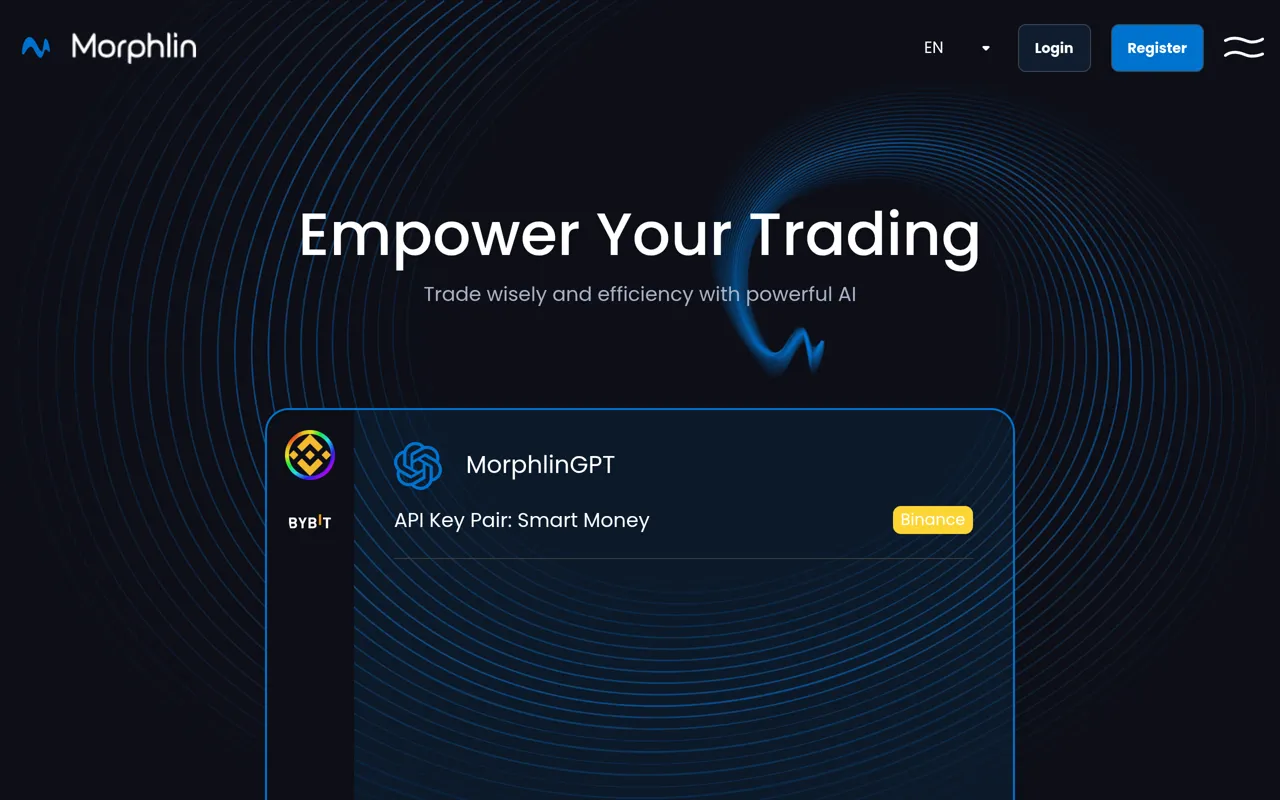 Screenshot of Morphlin