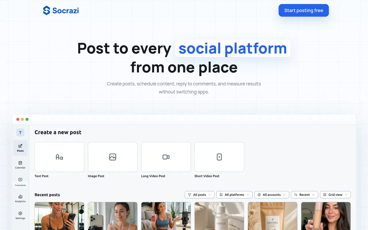 Screenshot of Socrazi