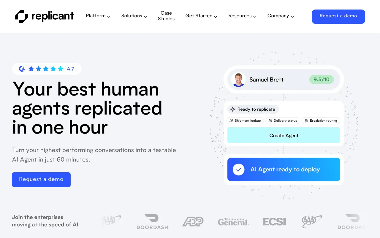Screenshot of Replicant