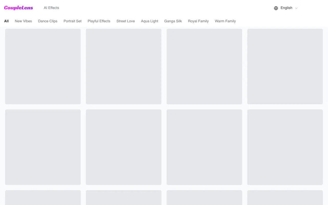 Screenshot of CoupleLens