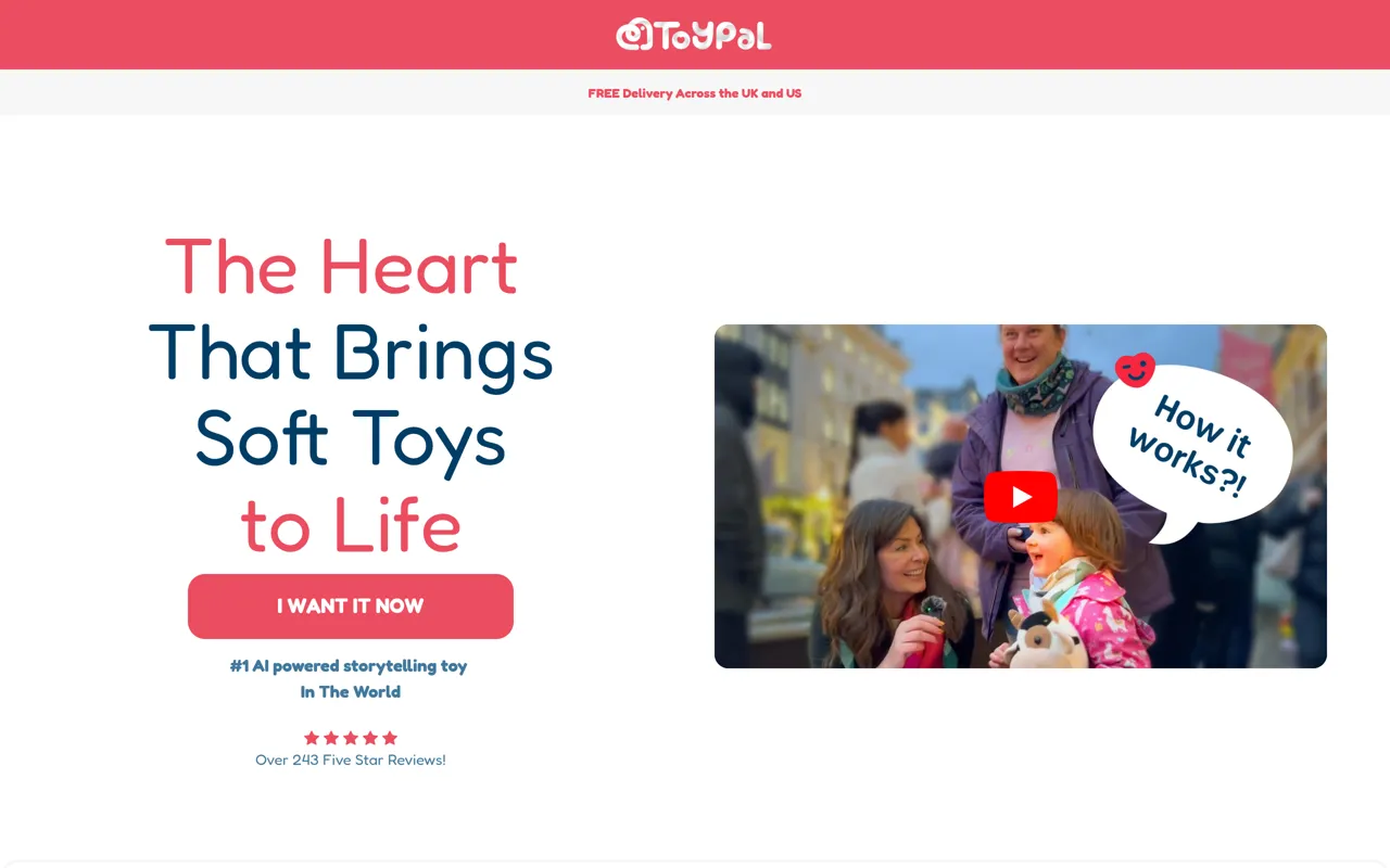 Screenshot of ToyPal