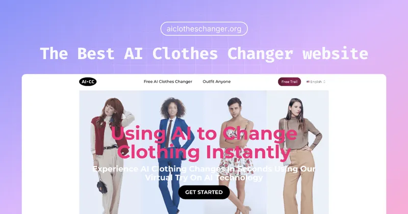 Screenshot of AI Clothes Changer